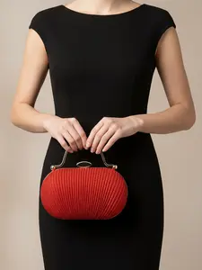 Elegant Evening Clutch Bag for Women, Perfect for Weddings, Parties, Birthdays, Christmas, All Seasons, Cute Plain Design, Fashionable Versatile Purse