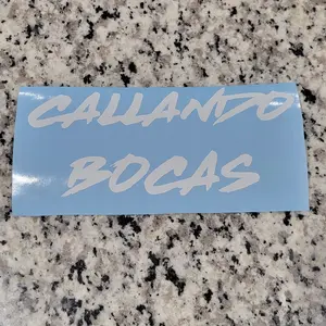 CALLANDO BOCAS STICKER