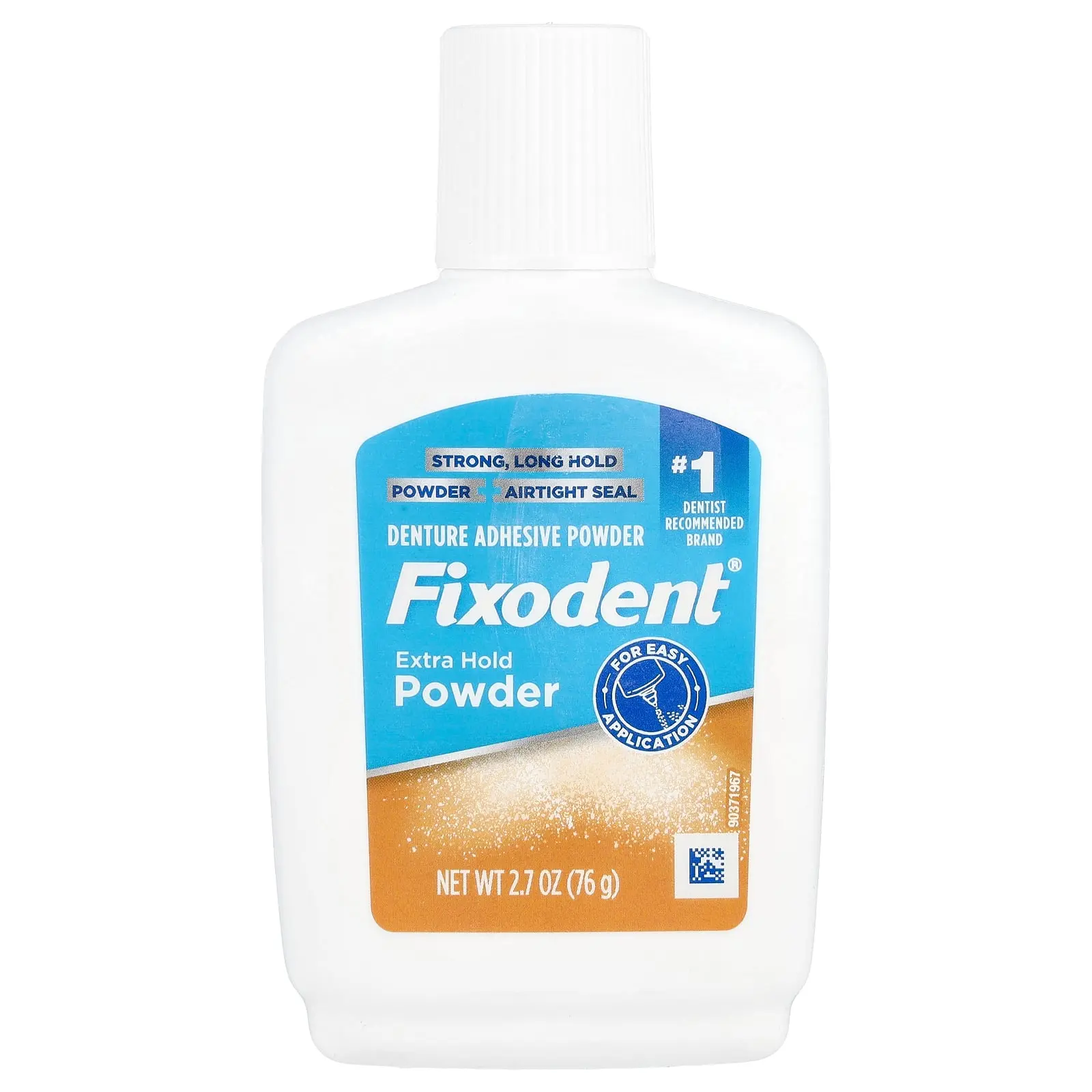 Fixodent Denture Adhesive Powder, Extra Hold, 2.7 oz (76 g) | HSA/FSA Eligible