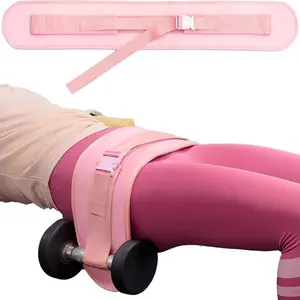 Hip Thrust Belt, 1 Set Fully Upgraded Hip Thrust Belt for Dumbbells, Comfortable Hip Thrust Belt, Home Gym Hip Thrust Belt