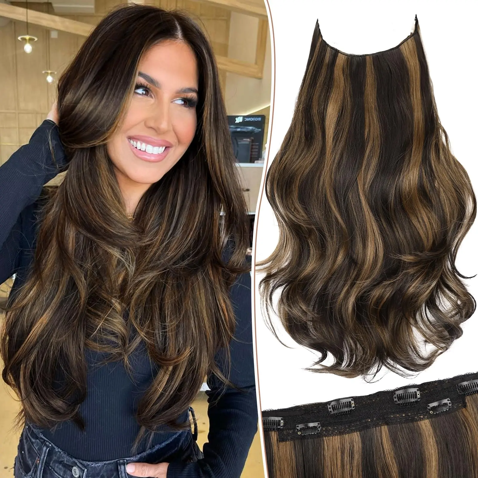 Balayage Dark Brown to Chestnut