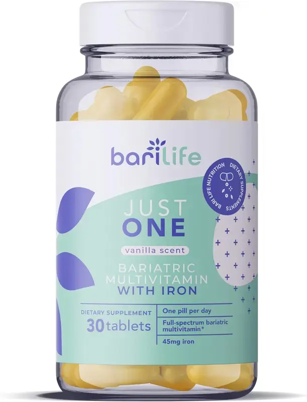 Just One - Once Daily Bariatric Multivitamin with Iron 30Tablet Just One - Once Daily Bariatric Multivitamin with Iron 30Tablet