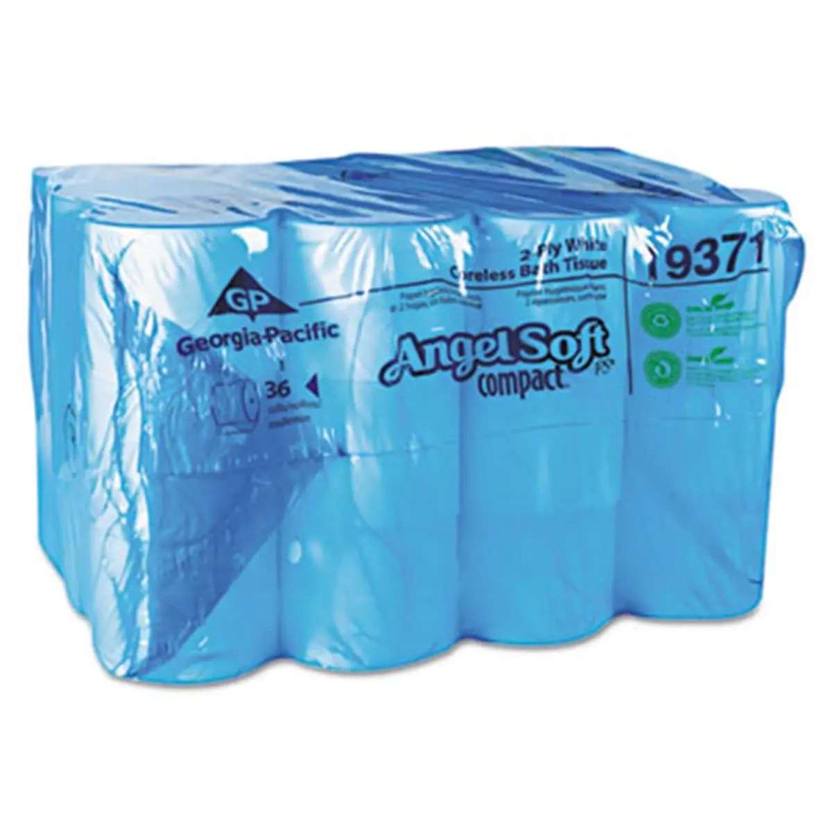 212 MAIN Compact Coreless Ultra-Soft White Bath Tissue - 750 Sheets per Roll, 56-Roll Carton, Minimizes Waste, Restroom-Ready, Unique Packaging (19371CT) - Ultra-Soft Paper for Bathrooms, Restrooms