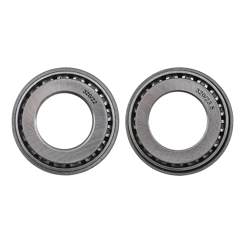 Motorcycle Steering Head Stem Ball Bearings 91683 22.5mm and 91683 24mm Tapered Bearing for Pit Dirt Bikes Monkey Procket Bike Tailer ATV Go Kart Quad Buggy Dune Moped