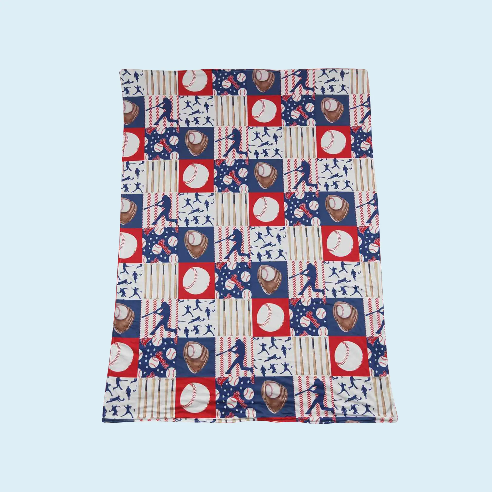 Baseball baby kids blanket,casual soft warm blanket