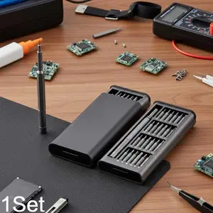 Precision Screwdriver Set Magnetic Anti Slip Repair Tool Kit Magnetic Multipurpose Screwdriver for Electronics Eyeglasses Phone Computer DIY High Hardness Portable Professional Screwdrivers Stainless Steel Durable Mini Screw Driver Kit