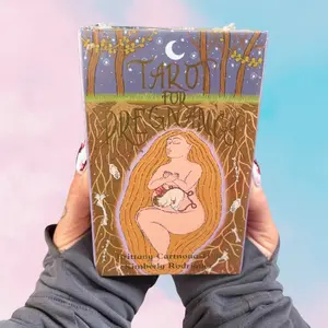 Tarot for Pregnancy - Inclusive Tarot Deck for Radical Magical Birthing Folks with Expert Guidance by Brittany Carmona-Holt and Full-Color Illustrations by Kimberly Rodriguez