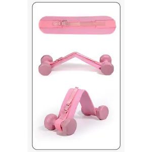 Stylish Weighted Belt for Glute Sculpture Pink & Black Fitness Training Belt for Hip Thrusts Comfortable Weight-Bearing Belt