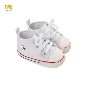 Kids Girls Boys Fall Canvas Shoes, Anti-slip Soft Sole Flat Sneakers For Baby First Walkers