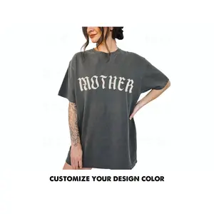 Graphic Tee - Mother Gothic tshirt, trendy alternative metal core tee, old english mother tshirt, oversized mom tee, goth mom
