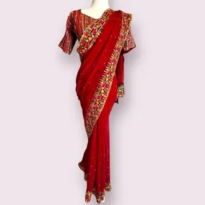 Rajesthani Saree Traditional Dress Womenswear Clothing Women Comfort