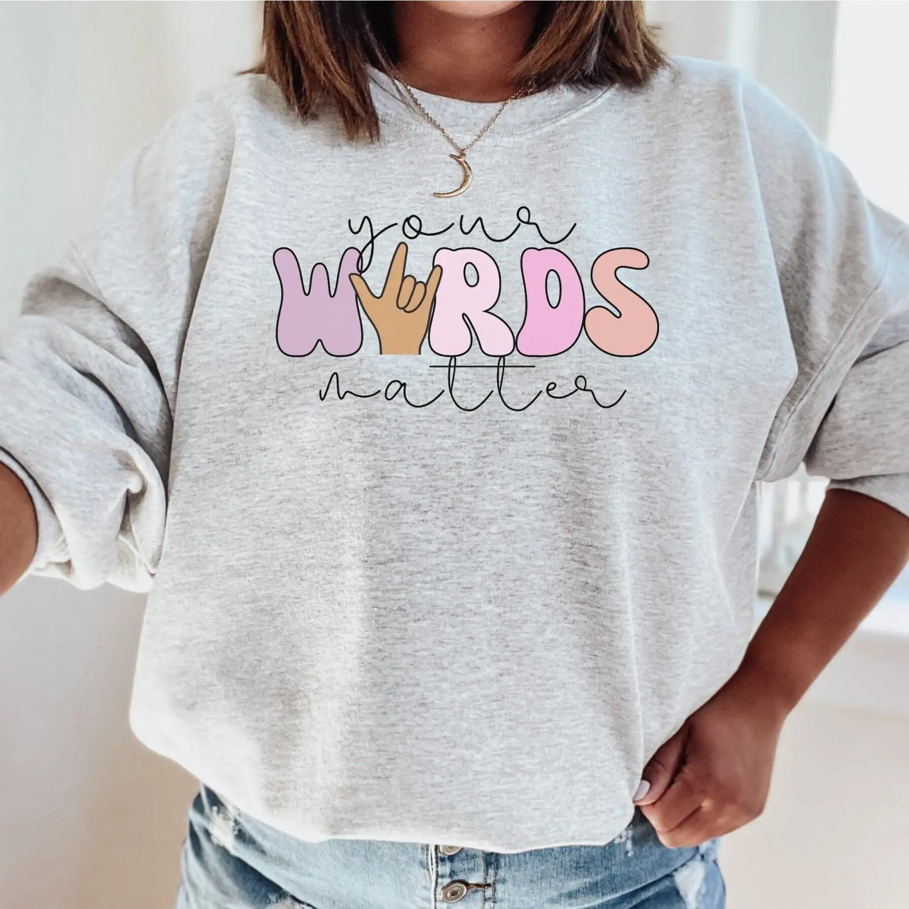 SPED Teacher Sweatshirt - ABA Autism Appreciation Gift Special Education Teacher