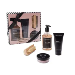 Saks Fifth Avenue Relax 4-Piece Lavender Wellness Gift Set