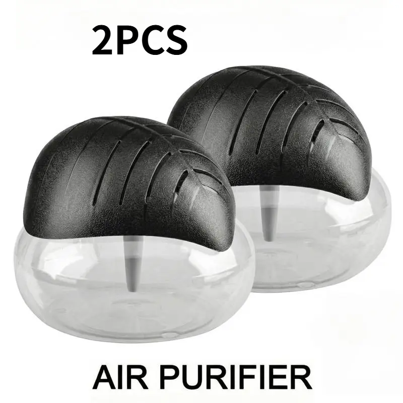 2 Packs Air Purifiers with LED Lights for Bedroom, Humidifier Room Appliances, Water Filter Air Purifier for Home, Aroma Diffuser with LED Light