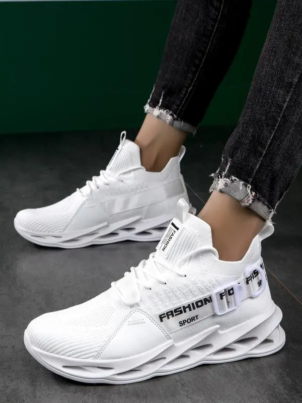 Men's Summer 2024 Fashion Sporty Breathable Lightweight Running Shoes for Treadmill Wear, Casual Hollow Out Sole Mesh Sneakers, Simple Design Breathable Walking Shoes, Boys Back To School Footwear Fall,  Trainers for Men