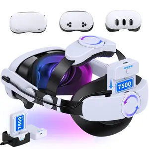 BEBONCOOL Enhanced Elite Headband for Meta Quest 2 VR – 15000mAh Ultra-Long Battery & Ergonomic 4-Way Adjustable Design