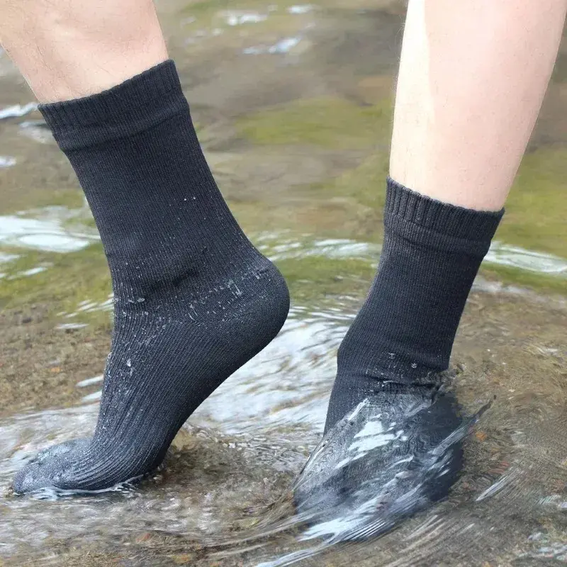 Men's Socks Socks Waterproof Breathable Outdoor Waterproof Hiking Wading Camping Winter Skiing Sock Riding Snow Warm Waterproof Socks