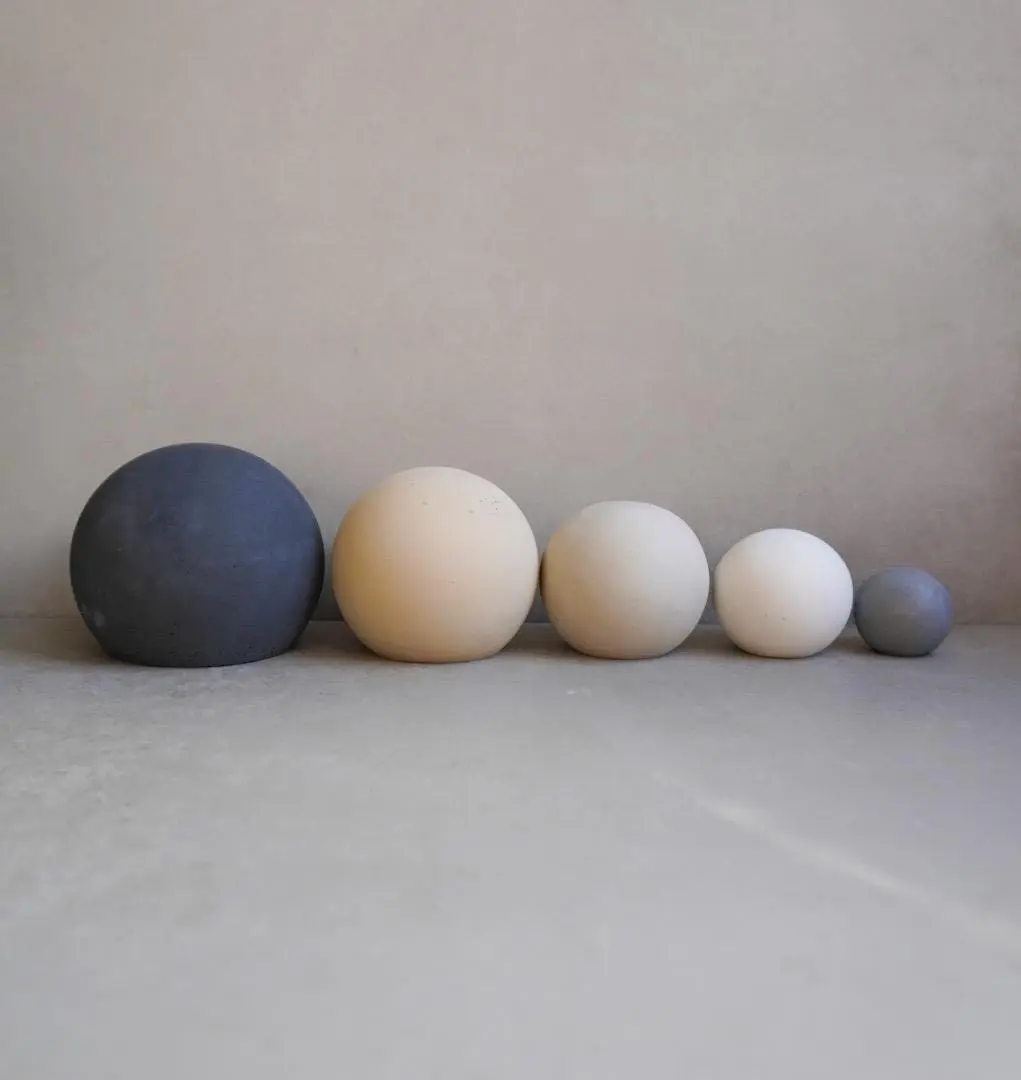 Stone Concrete Sphere Paperweight