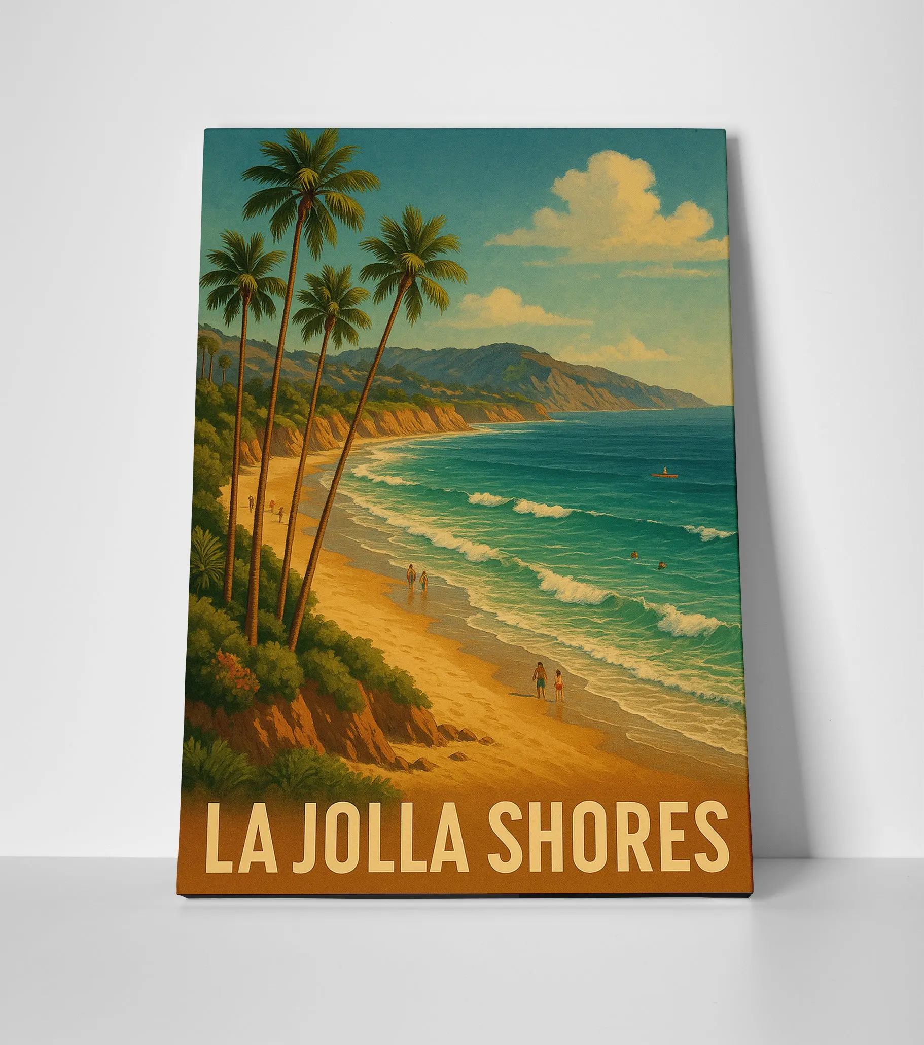 La Jolla Shores Poster or Wrapped Canvas