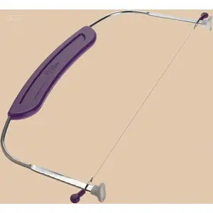 Adjustable Baking Tool for Even Cake Layers, 12 x 6.25-Inch Cake Leveler, Reusable Layer Leveling Device, Smooth Stacking Cakes, Professional Cake Torting Accessory
