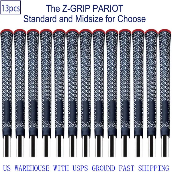13Pcs Z-GRIP Golf Grip Pariot Design with Textured Surface for Enhanced Golfing Experience