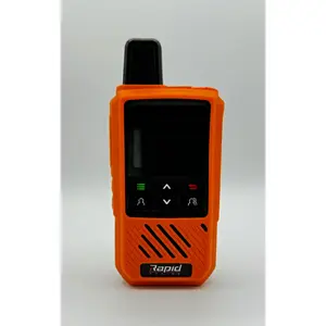 Rapid Radios - Silicone Protective Case (Orange) Cover Protection