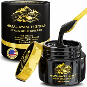 Pure Himalayan Shilajit Organic Herbs I 100% Sundried Gold Grade Shilajit Resin for Men & Women with Fulvic Acid & 85+ Trace Minerals, 30g Healthcare Vitamin shilajit  wellness shilajit resin