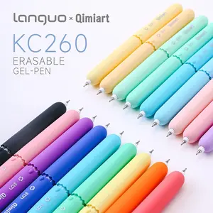 Languo Kc260 Erasable Gel Pens Set, Easy Erasing, Clean No Bleed Quick Dry Multi-Color Pens, Ideal for Note Taking & Drawing
