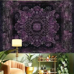 Bohemian Mandala Tapestry for Bedroom - Vintage Aesthetic Tapestries Wall Hanging Extra Large, Hippie Boho Wall Tapestry for Dorm Living Room Game Room Bar Party Office, Wall Art for Home & Outdoor, Room Decor, Wall Decor, Gifts for Friend tiktokshopsprin