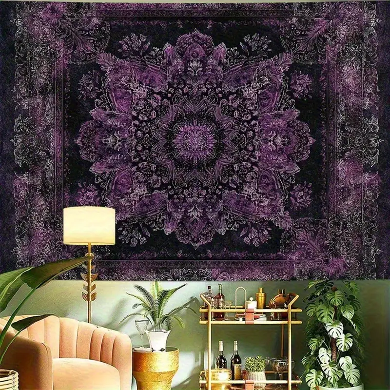 Bohemian Mandala Tapestry for Bedroom - Vintage Aesthetic Tapestries Wall Hanging Extra Large, Hippie Boho Wall Tapestry for Dorm Living Room Game Room Bar Party Office, Wall Art for Home & Outdoor, Room Decor, Wall Decor, Gifts for Friend tiktokshopsprin