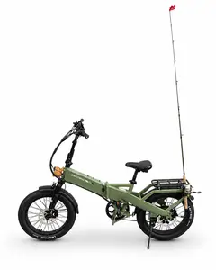 Lectric E-Bike Rear Rack Fishing Rod Holder | 3D Printed Bike Pole Mount