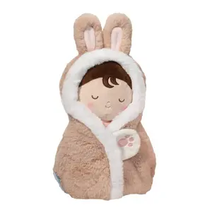 Douglas Cuddle - Baby Bunny Hug - 6058 - Weight 7.2 oz - Dimensions 5 × 6 × 10 in
