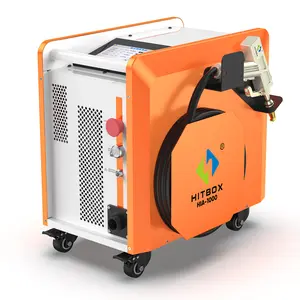 HITBOX HIA-1000 4 in 1 Laser Welding Machine for Metal Fiber Laser Welder/Cutter/Rust Removal/Cleaner 220V Voltage Protection air cooling technology, Class 2 (0.874mW) 1500W
