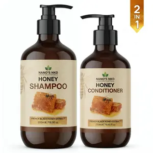 French Black Honey Anti-Dandruff 2-in-1 Shampoo & Conditioner