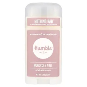 Humble Brands Aluminum-Free Deodorant, Moroccan Rose, 2.5 oz (70 g)
