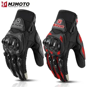 Summer Motorcycle Gloves – Breathable Full Finger Touchscreen Motocross Riding Gloves