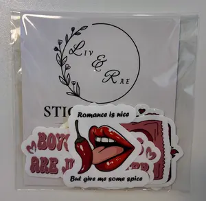 Guilty Pleasure Sticker Pack (10pc) | Spicy Bookish Stickers