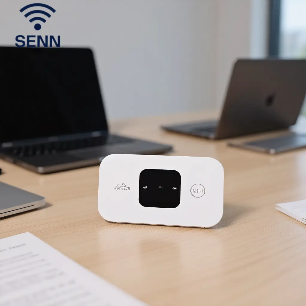SENN  Dual Band Portable WiFi Hotspot - SIM Plug-in card wifi-2.4GHz & 5GHz Support for Less Congestion and More Reliable Connections