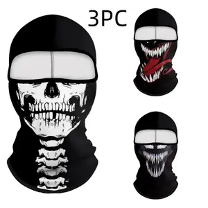 Multi-pack Balaclava, Multi-function Sun Protection Cool Cycling Mask, Sun Protection Mask Tube Neck Face Scarf, Cycling Motorcycle Headband, Neck Warm Scarf for Skiing
