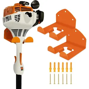 Garage Organizer - Power Tool Hanger for Grass Trimmer, Hedge Trimmer, Garden Tools, 2 Pack