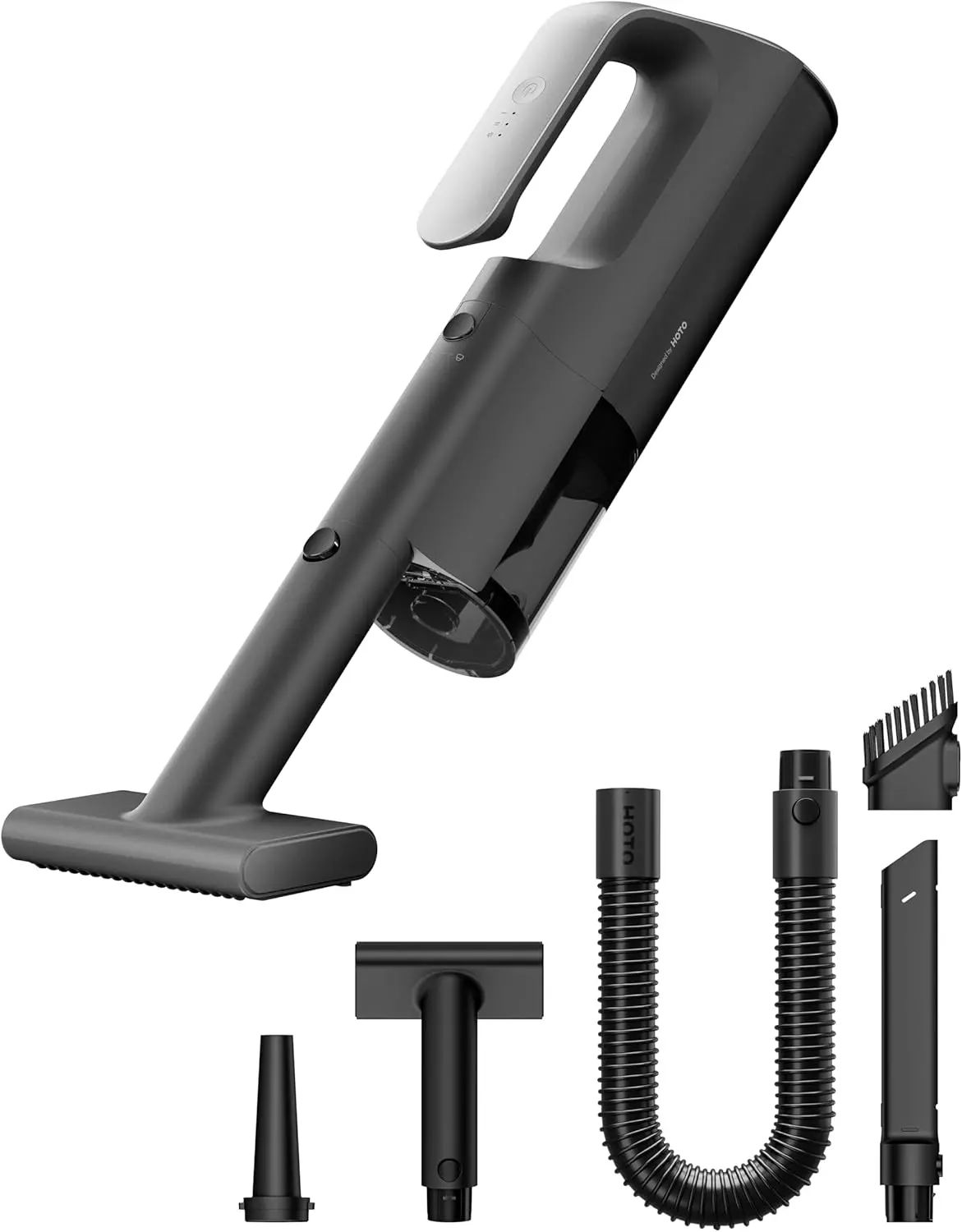 【Father's Day Gift】HOTO BlowVac Cordless Handheld Vacuum, Battery-Powered Compact Portable Cars Accessories, 23000Pa High Power, 3 Suction Modes, Electric Compressed Air Duster Blower for Home, Car Interior, Portable Car Vacuum