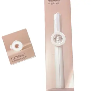 KraftGeek Magstand Magnetic Selfie Stick Tripod for iPhone & Android 64" Compatible with MagSafe iPhone 12-16 Series & Metal Ring Phones - Smartphone