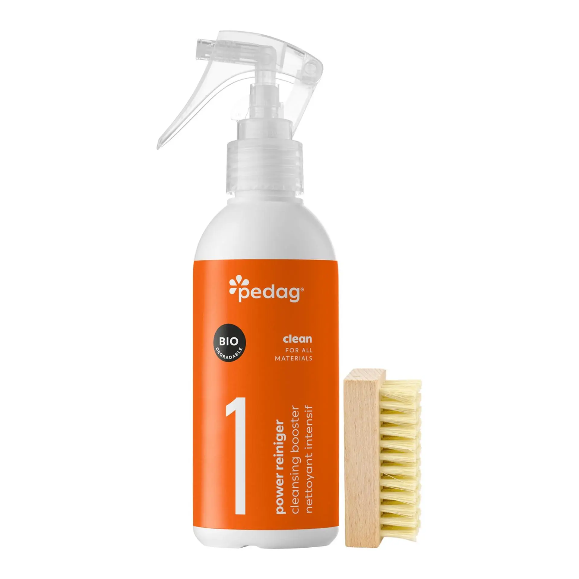 Pedag Power Reiniger Set for Shoe and Leather Cleaning with Powerful Formula