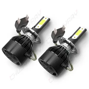 For BMW X1 2012 2013 2014 2015 2016 2017 2018 2X Vehicle Accessories H7 6000K LED Hedlight High / Low Beam Bulbs Kit White