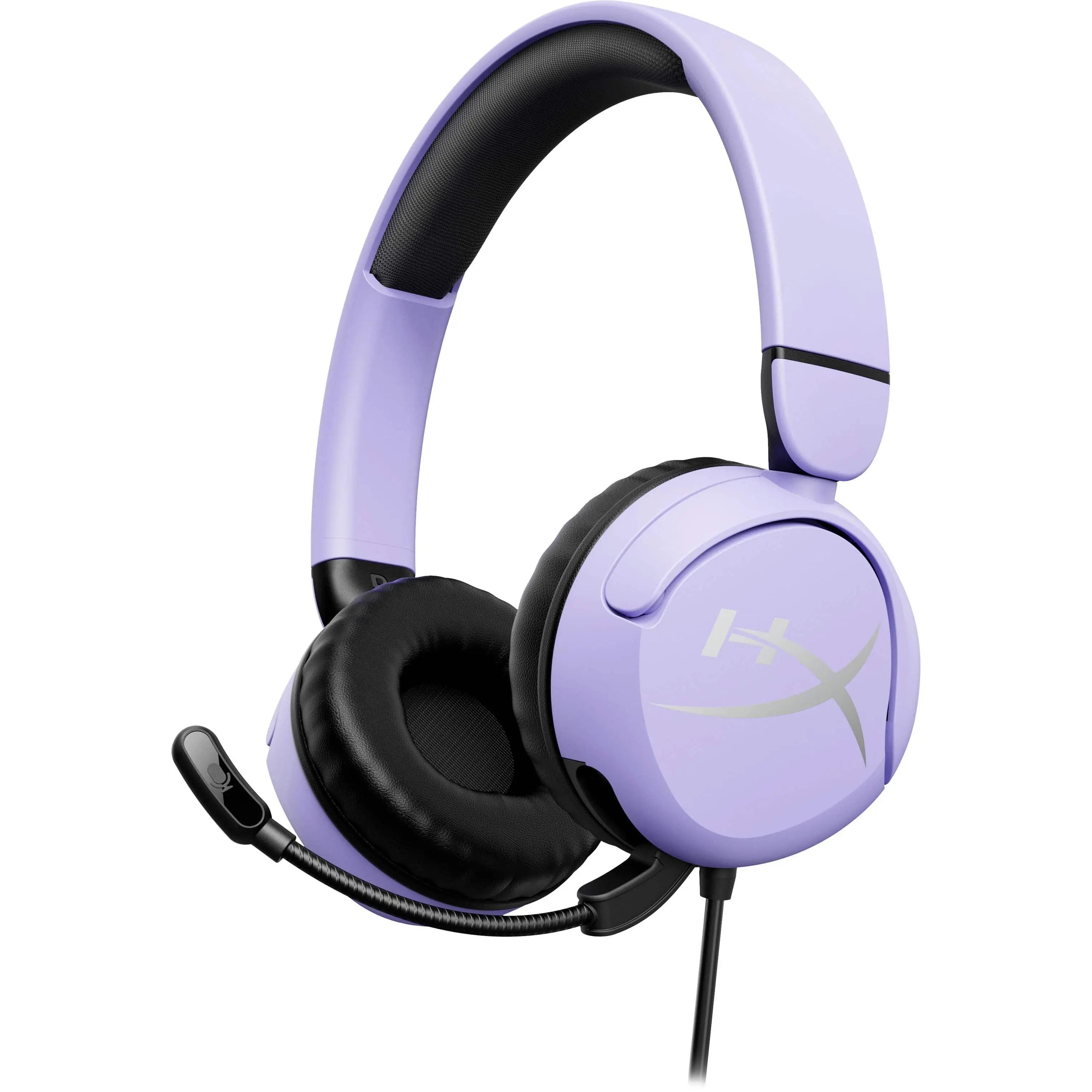 HyperX - Cloud Mini Wired Headset for PC, PS5, PS4, Xbox Series XS, Xbox One, Nintendo Switch, Chromebook, and Mobile - Lavender
