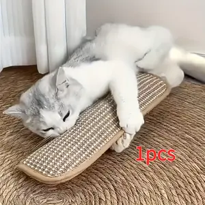 1pcs Cat Toy Game Pillow and Scratch Mat, Scratcher Board for Interactive Play, Perfect Gift for Cats and Cat Owners, High Quality Petsafe Material