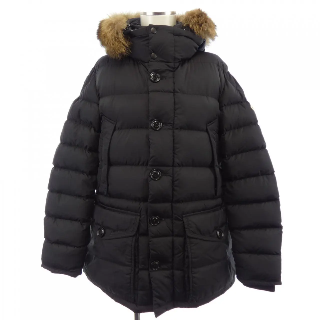 Pre-owned MONCLER Nylon Small Leather Goods CLUNY Down Jacket