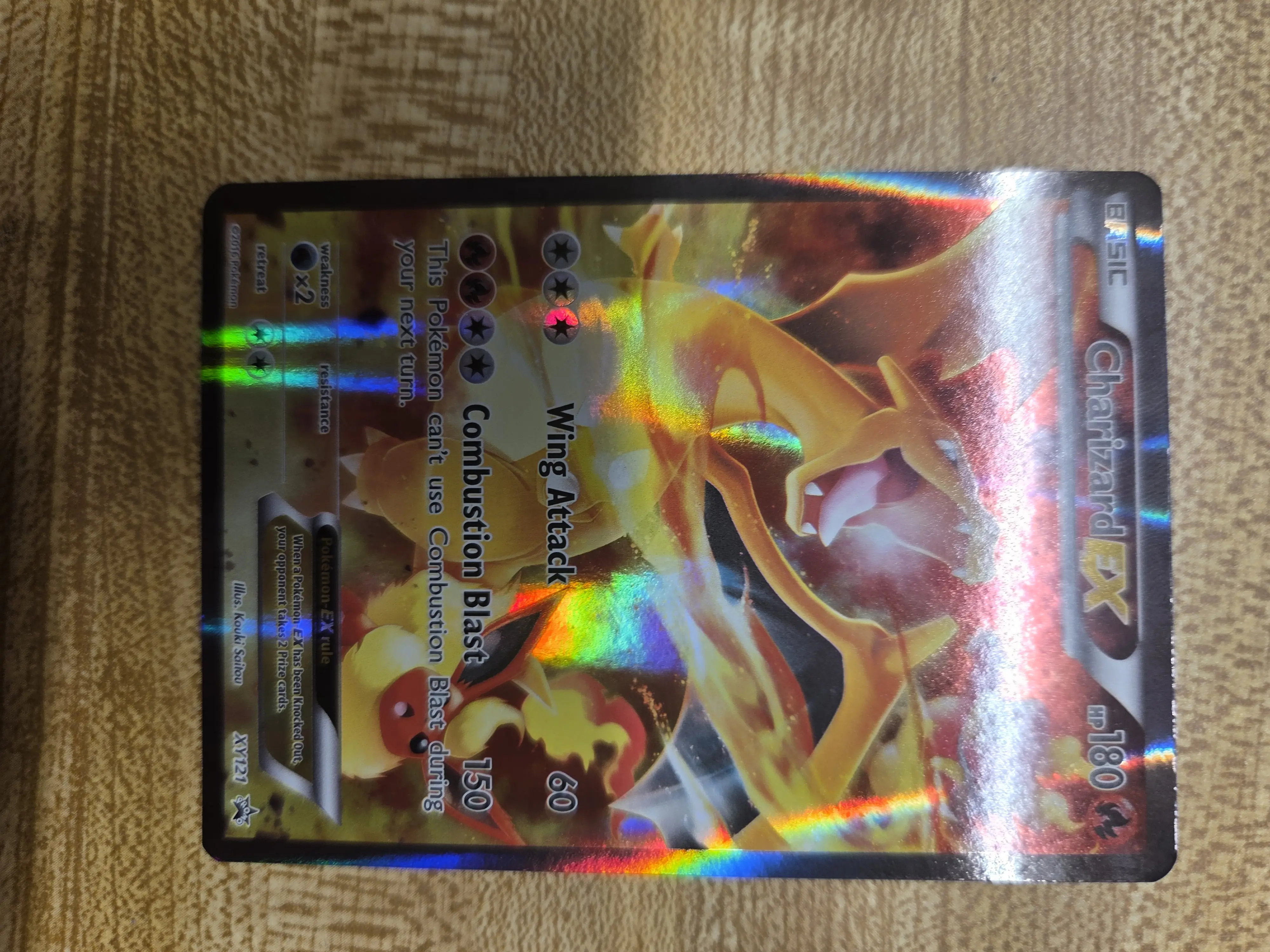 XY Promo Charizard ex XY 121 Pokemon Charizard XY Promo Card