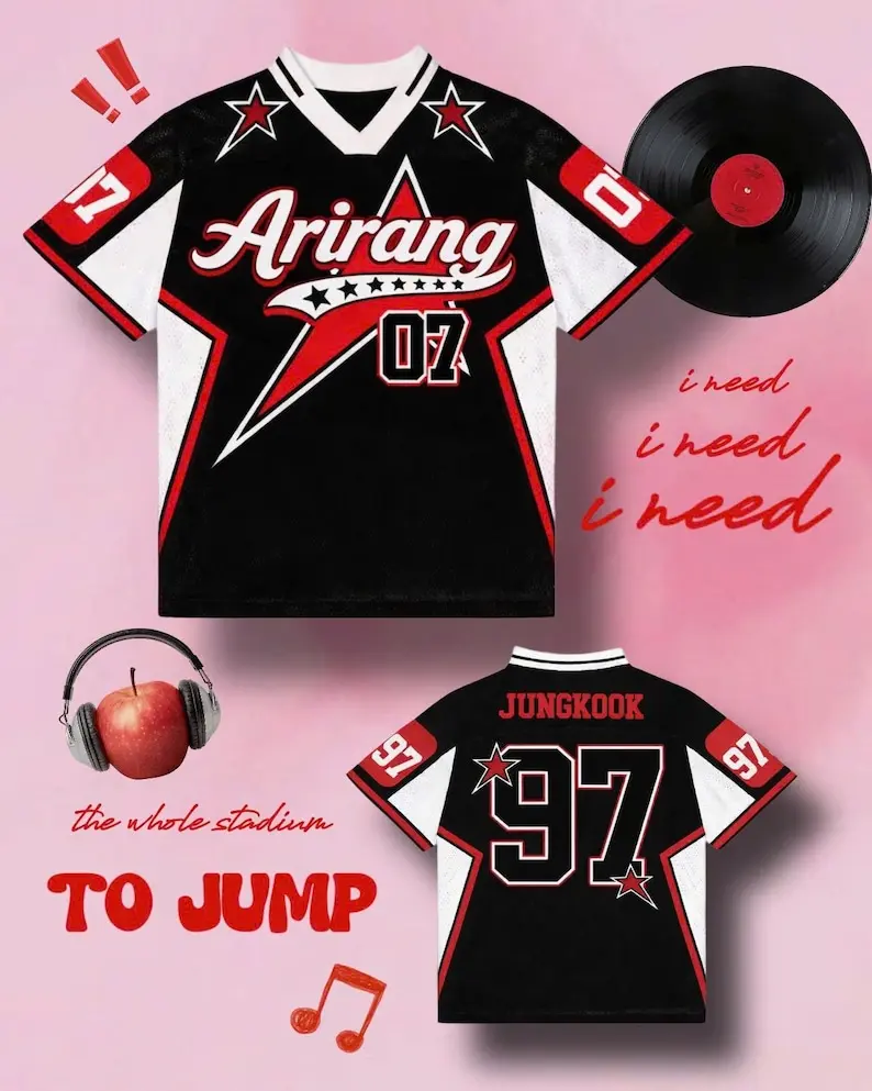 BTS ARIRANG 高陽 韓国 ユニフォーム j-hope ジャージーＬ jhope jersey number - TikTok Shop