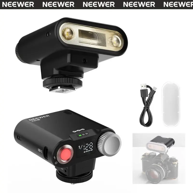 NEEWER Z160 SE Camera Flash with M/S1/S2 Modes & 1200mAh Built in Battery tiktokshopbacktoschool